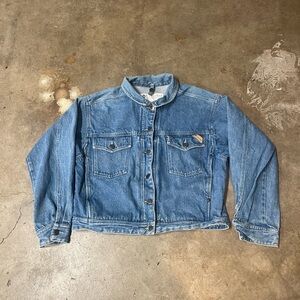 Vintage Columbia Sportswear Cropped Jean Jacket